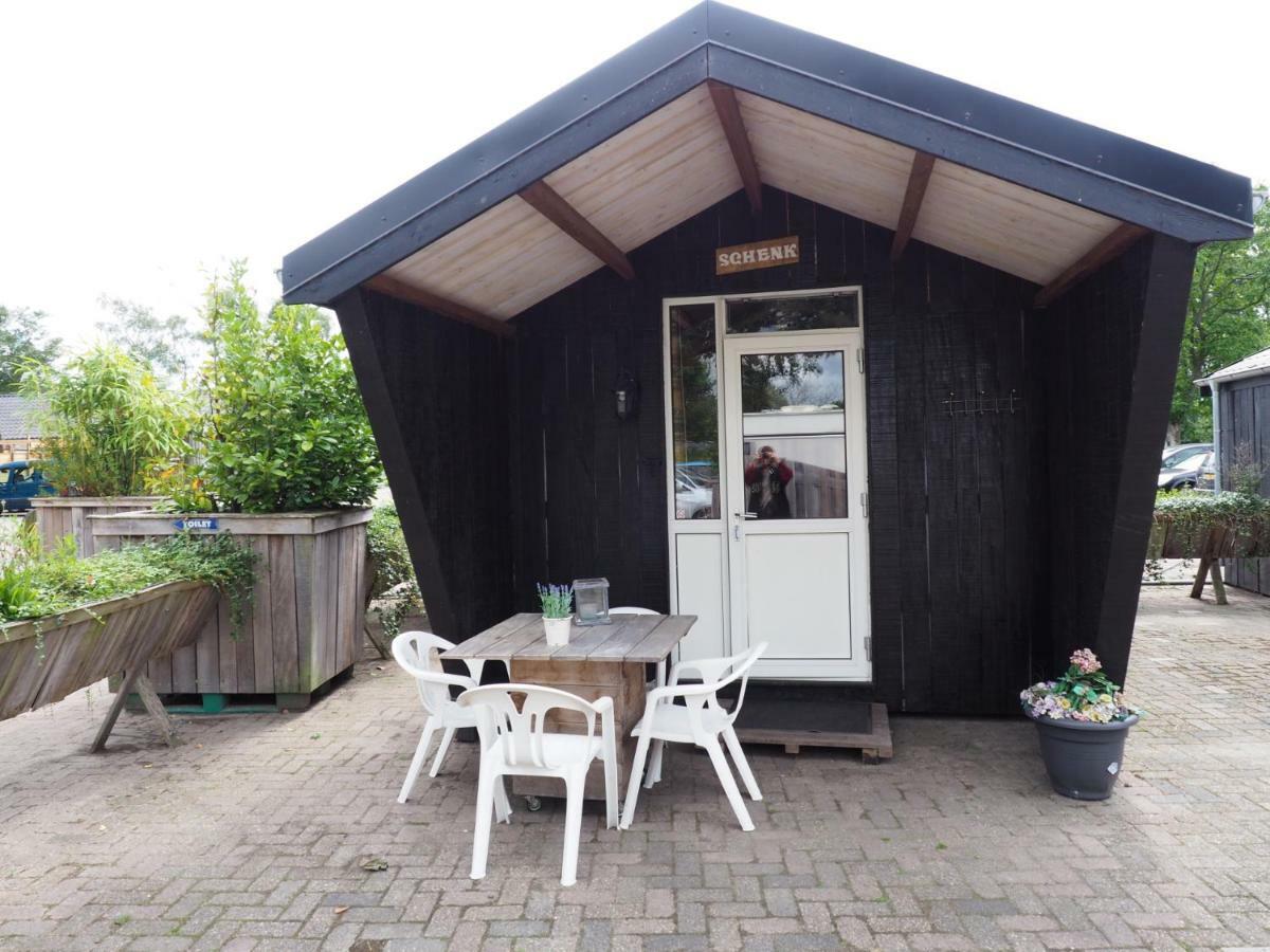 Chalet - Camping 'T Dekske Wintelre Exteriör bild