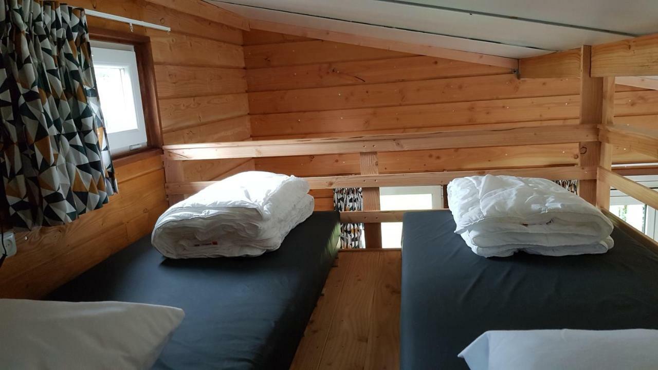 Chalet - Camping 'T Dekske Villa Wintelre Exteriör bild